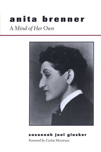 Book cover featuring a black and white portrait of Anita Brenner.