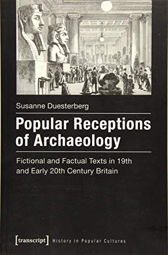 Book cover: "Popular Receptions of Archaeology" with Egyptian bust image.