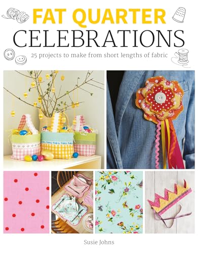 Book cover featuring fabric crafts for celebrations and holidays.