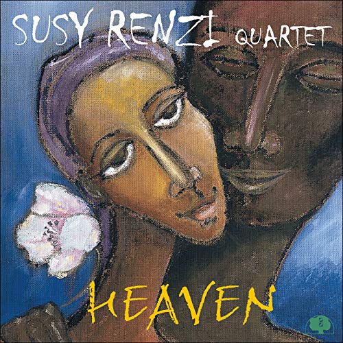 CD cover for Susy Renzi Quartet’s “Heaven” featuring painted figures.