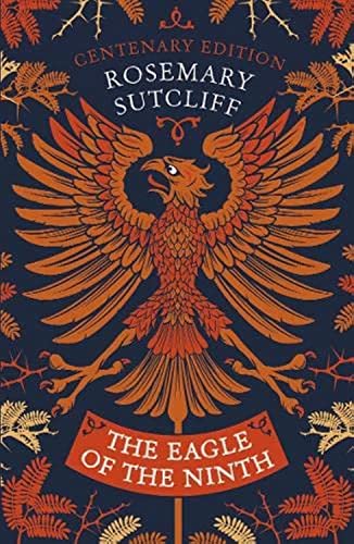 Book cover featuring a stylized orange eagle on a dark blue background with text.