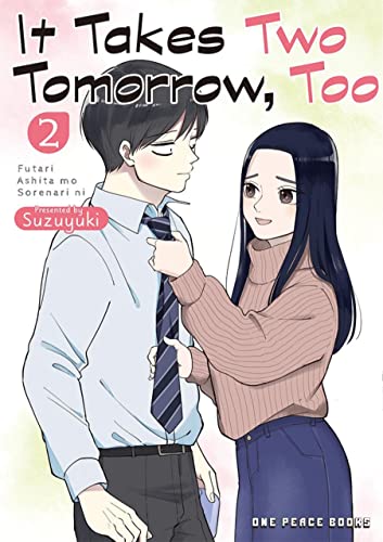 Manga cover with two young people, a man and a woman, facing each other.