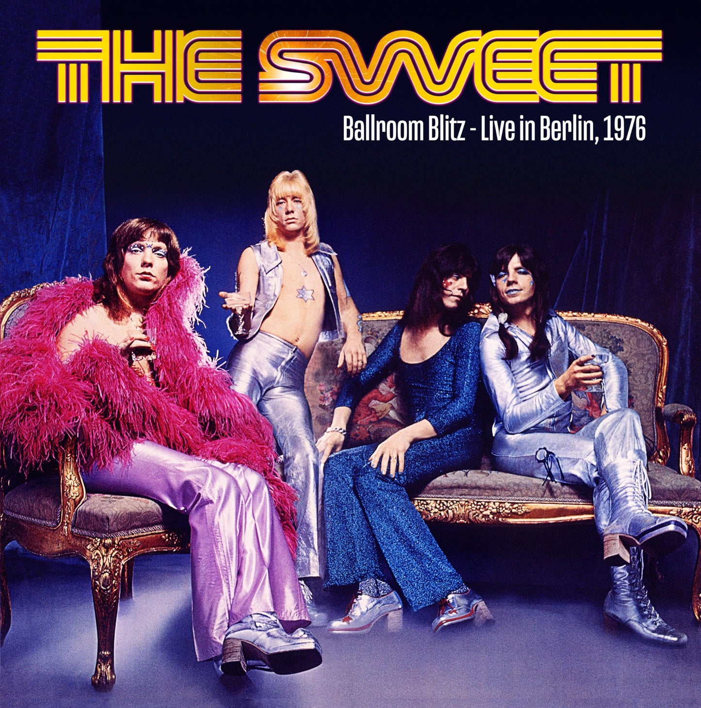 Album cover for The Sweet’s “Ballroom Blitz: Live in Berlin, 1976.”