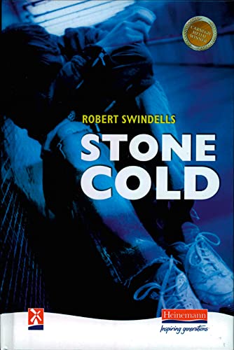 Book cover: “Stone Cold” by Robert Swindells, depicting a person slumped against a wall.