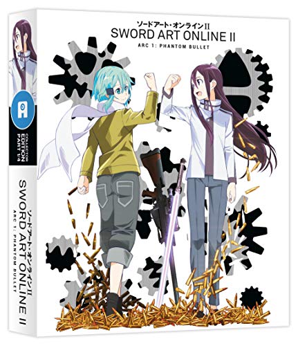 Sword Art Online II Blu-ray case featuring anime characters and gear.