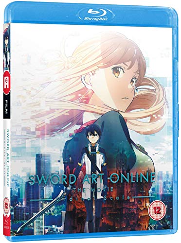 Blu-ray case for “Sword Art Online - Ordinal Scale” featuring anime characters.
