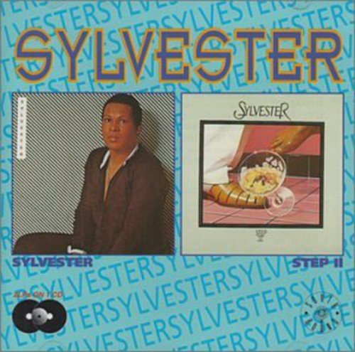 "CD cover with 'Sylvester' in large letters, featuring a man and album artwork."