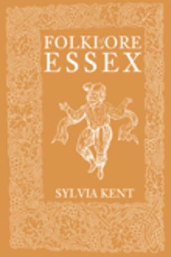 Book cover: “Folklore of Essex” with ornate frame and figure illustration.