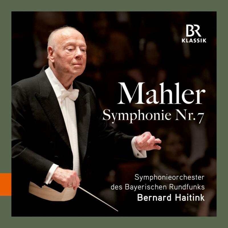 CD cover featuring conductor Bernard Haitink and text "Mahler Symphony No. 7".