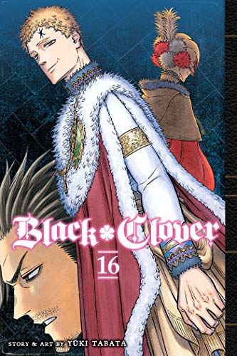 Black Clover manga volume 16 cover featuring Julius Novachrono and Yami Sukehiro.