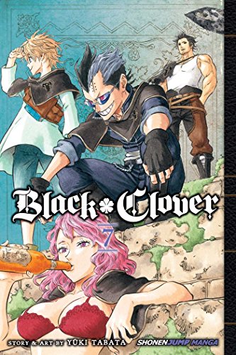 Manga cover featuring four characters from Black Clover with the title and volume number.