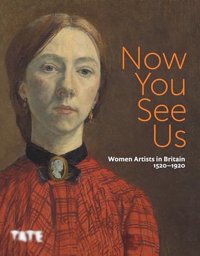 Book cover: portrait of a woman in red, title “Now You See Us”.