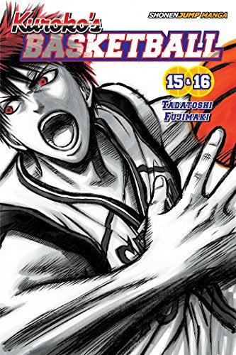 Kuroko's Basketball manga volume 8 cover featuring an intense basketball player.