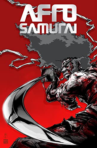 Afro Samurai Vol. 1 cover: a samurai with a large afro and sword.