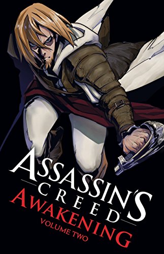 Assassin's Creed Awakening Volume 2 cover: illustrated man with hidden blade.