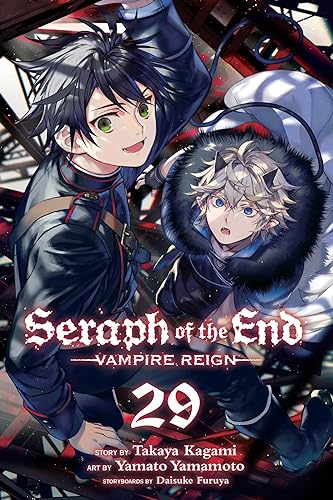 Manga volume 29 cover featuring two young men with dark hair.