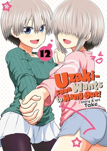 Manga cover featuring two anime girls with short gray hair holding hands.