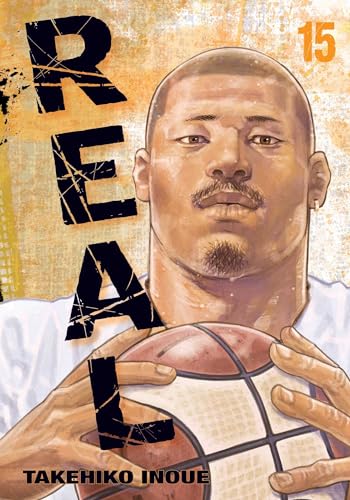 Manga cover featuring a close-up of a man holding a basketball with large text.