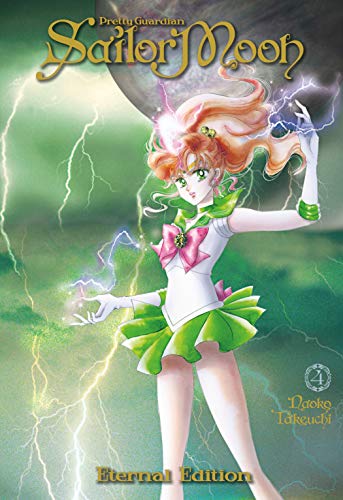 Sailor Moon Eternal Edition 4" cover with Sailor Chibi Moon and lightning.