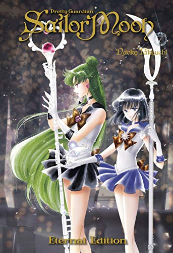 Sailor Moon Eternal Edition 7 cover with Sailor Saturn and Sailor Uranus.