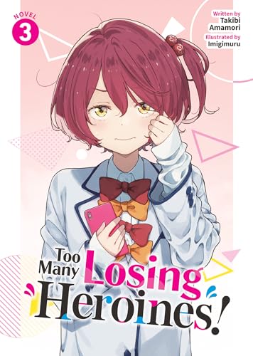 Light novel volume 3 cover featuring a young woman with red hair.
