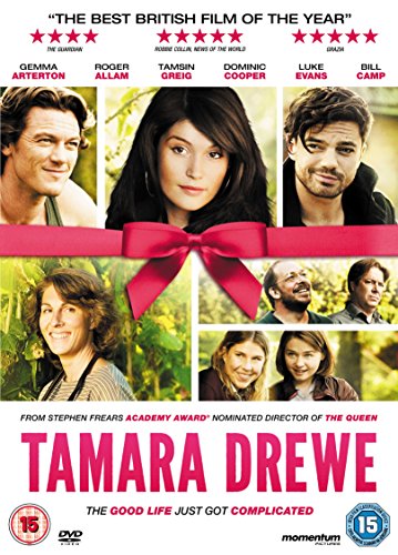 DVD cover for Tamara Drewe featuring a collage of the film's cast members.