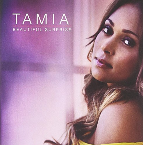Tamia album cover, “Beautiful Surprise”, featuring a portrait of the artist.