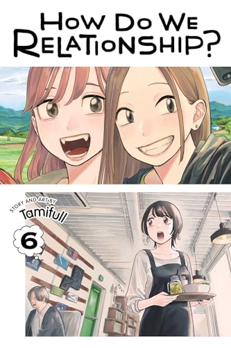 Manga volume cover featuring two smiling women and a cafe scene.