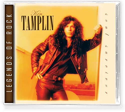 CDSCD cover of Ken Tamplin's Soul Survivor featuring a man in leather clothing.