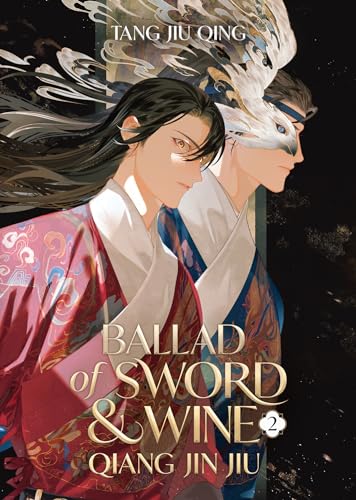 Novel cover with two illustrated figures in traditional clothing.