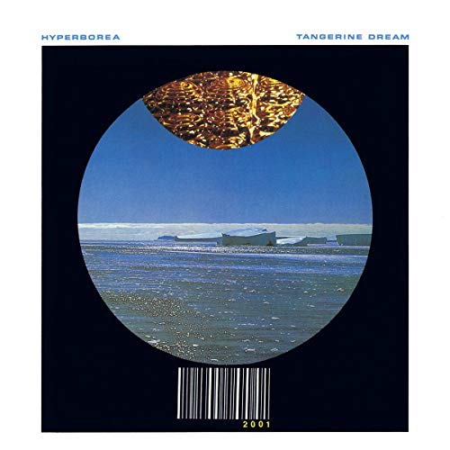 Album cover showing a circular image of an icy landscape with a golden sun.