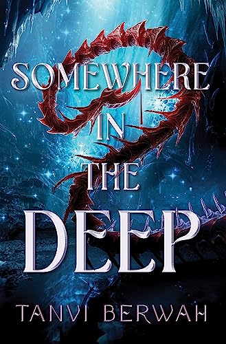 Book cover: “Somewhere in the Deep” featuring a large, red sea creature.