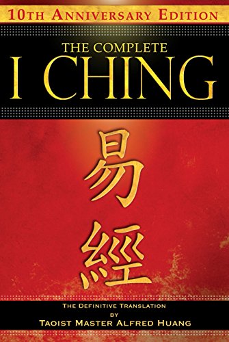 Red book cover with gold and black text: "The Complete I Ching.