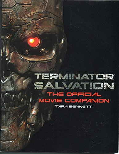 Book cover featuring a metallic Terminator face with a glowing red eye.