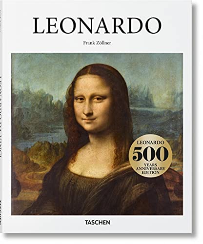 Book cover featuring the Mona Lisa portrait and “Leonardo 500” emblem.