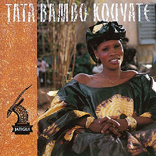 CD cover featuring a woman in traditional African clothing, smiling.