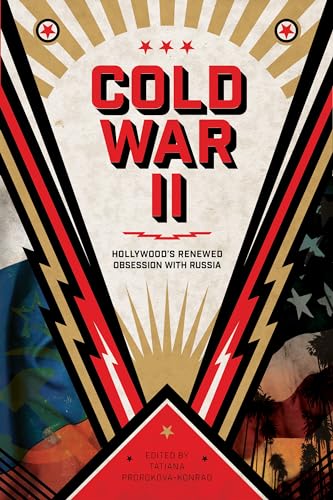 Book cover: “Cold War II” with red and gold geometric design, palm trees.