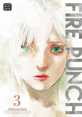 Manga cover featuring a close-up of a person with white hair and green eyes.