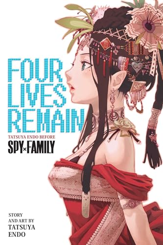 Manga cover featuring a woman with ornate hair and red dress.