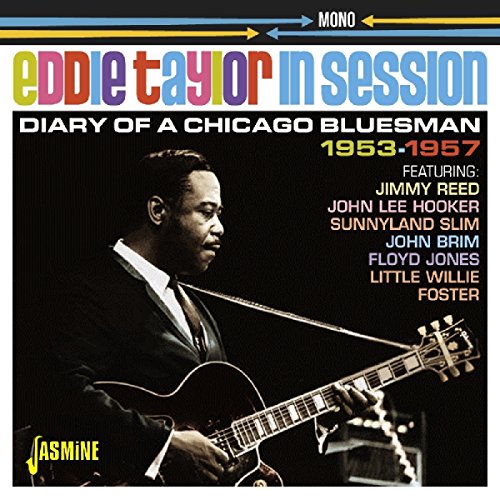 Eddie Taylor album cover: blues musician with guitar, 1953-1957 recordings.