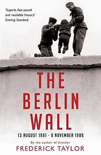 Book cover depicting a family climbing over the Berlin Wall, 1961-1989.