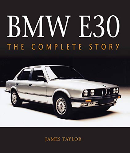 Book cover featuring a silver BMW E30 sedan against a dark background.