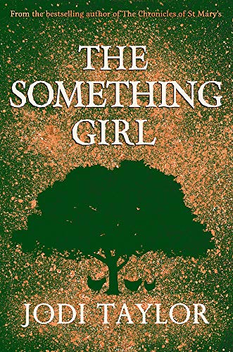 Book cover: "The Something Girl" with a dark tree silhouette.