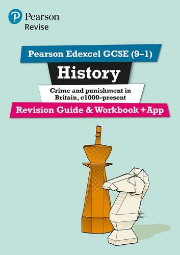 Pearson Edexcel GCSE History revision guide cover featuring a chess king and knight.