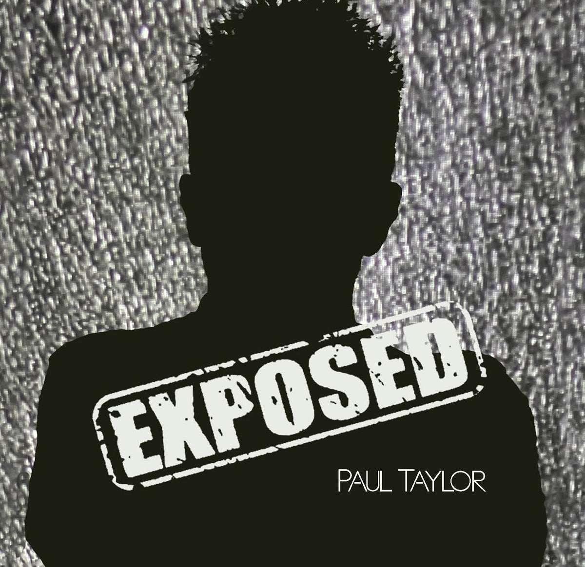 CD cover: Silhouette of a person with the word "EXPOSED" stamped on it.
