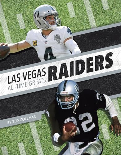 Book cover featuring Las Vegas Raiders football players, Ted Coleman author.