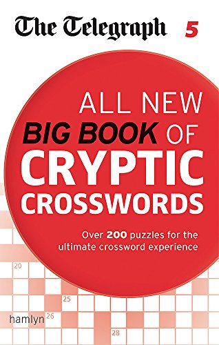 Red cover with white text: "All New Big Book of Cryptic Crosswords.