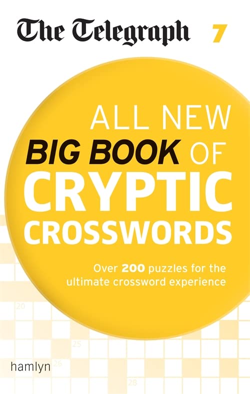 Book cover: “The Telegraph All New Big Book of Cryptic Crosswords 7.”