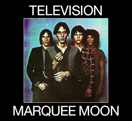 Television’s “Marquee Moon” CD cover featuring a portrait of the band.