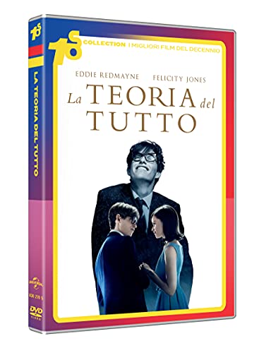 DVD cover for “The Theory of Everything” featuring Eddie Redmayne.